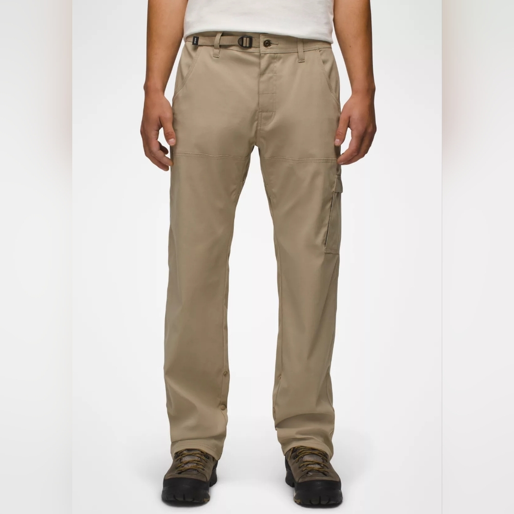 NWT Prana Mens Hiking Climbing Stretch Zion™ Pant In Sandbar Color